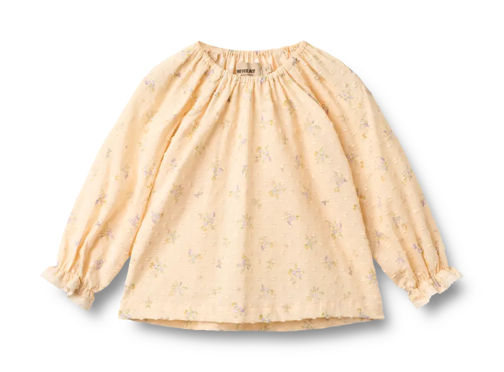 Merle Bluse   Barely Apricot Flowers   92 fra Wheat