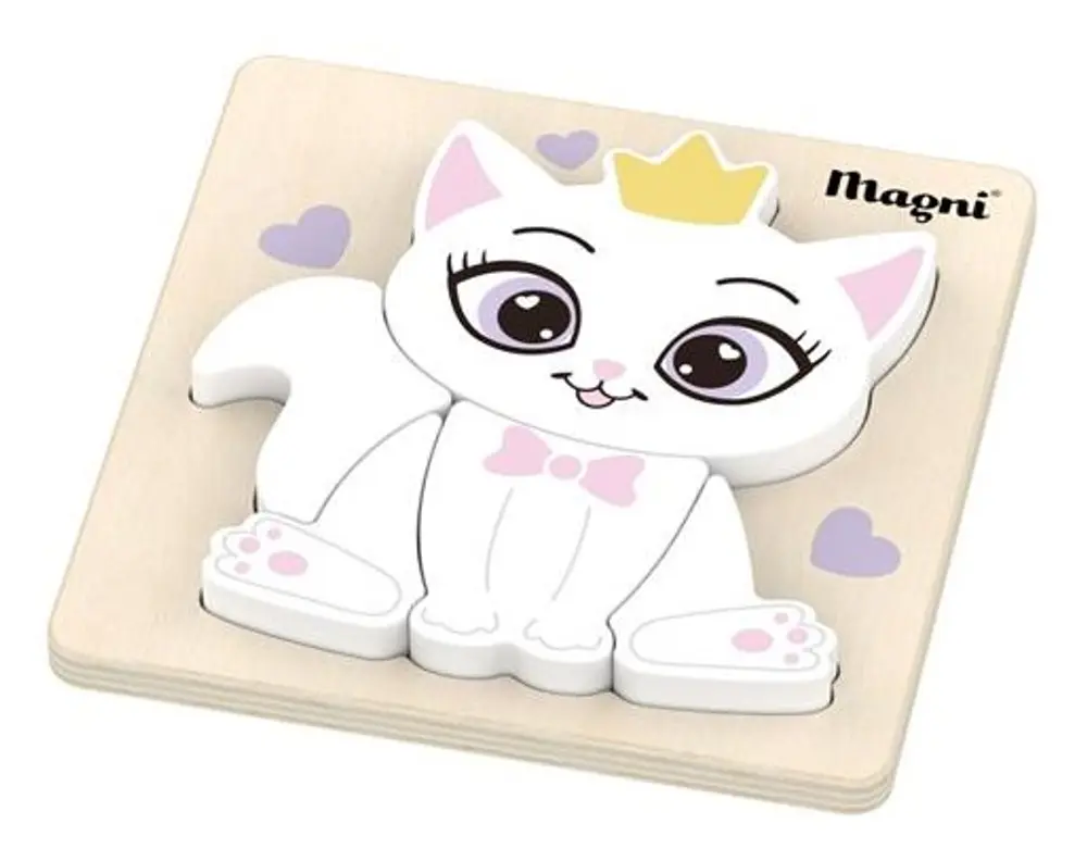 Prinsesse Kat Puslespil fra Magni