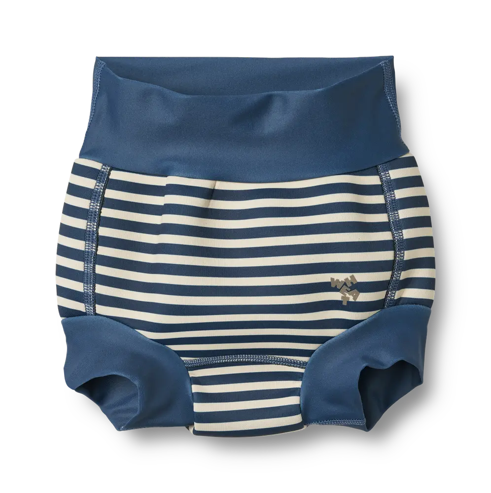 Anker Neoprene Badeble   Blue Stripe   1 2 år fra Wheat
