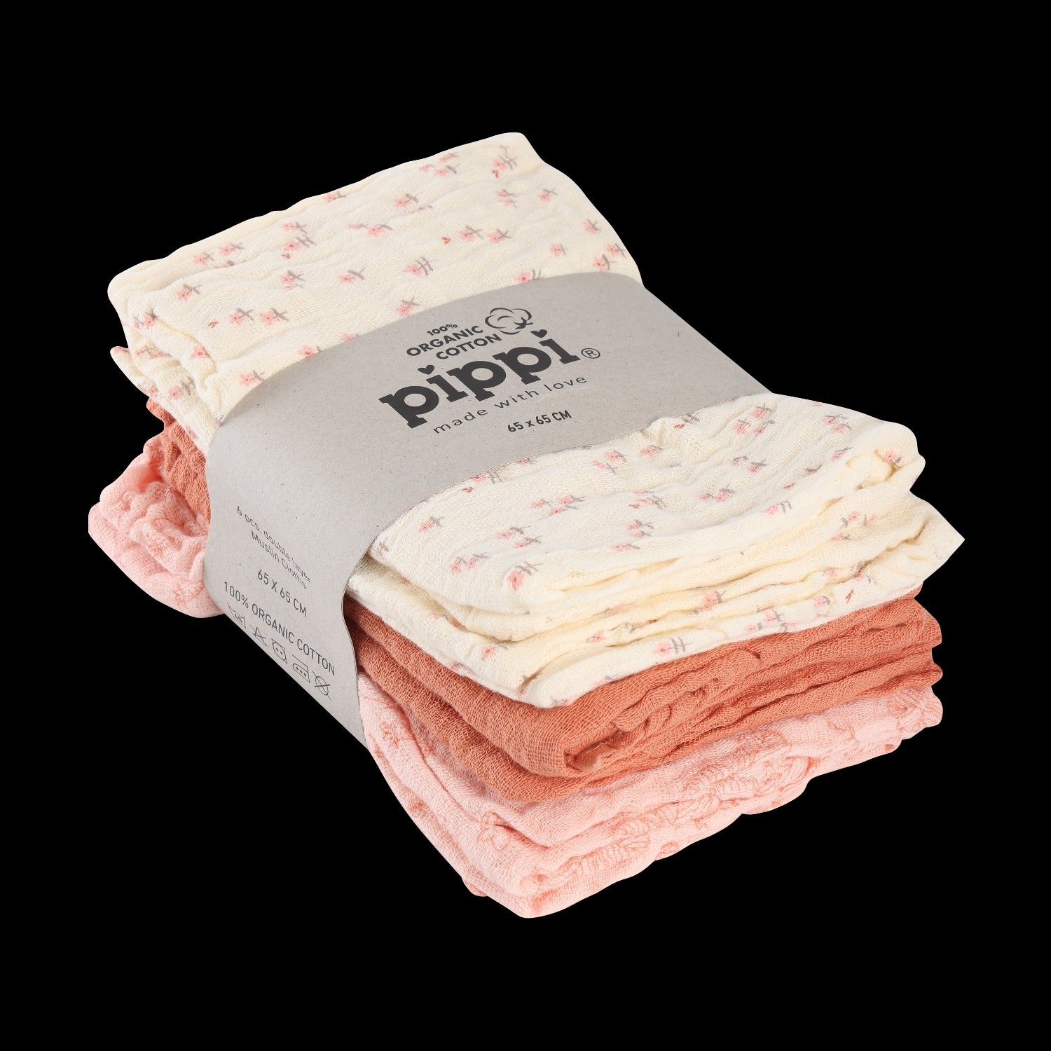 Stofbleer (6 Pack)   Veiled Rose fra Pippi