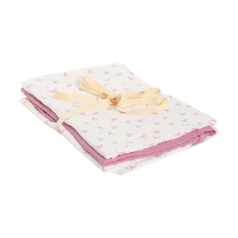 Stofble (3 Pak)   Mauve Orchid   65x65 fra Pippi