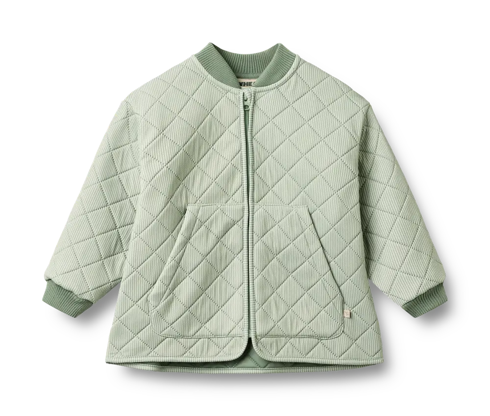 Vando Termojakke   Green Stripe   92 fra Wheat