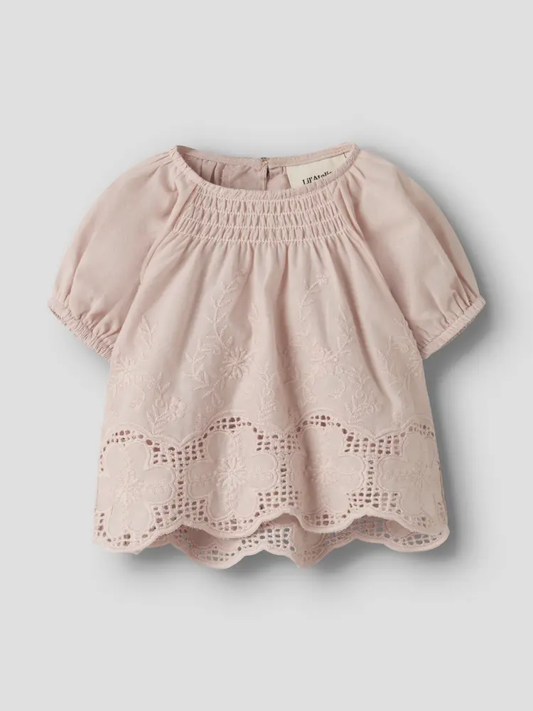Dayna Bluse   Peach Whip   74 fra Lil' Atelier