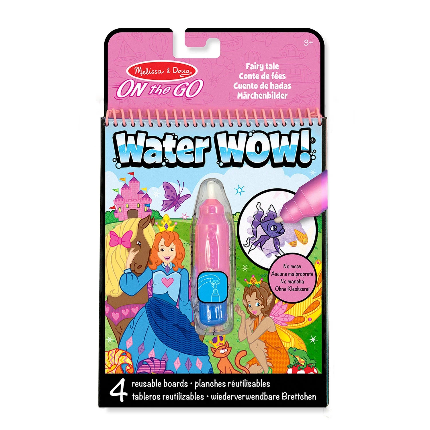 Malebog "water Wow!"   Fairy Tale fra Melissa & Doug