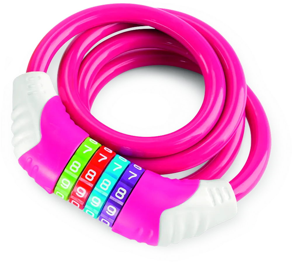 Cykellås 120cm Pink fra Puky