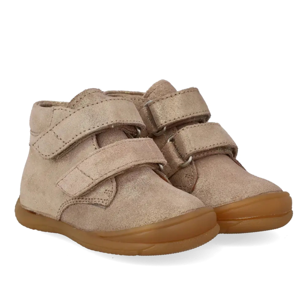 Den Første Sko   Rose Glitter Suede   23 fra Angulus