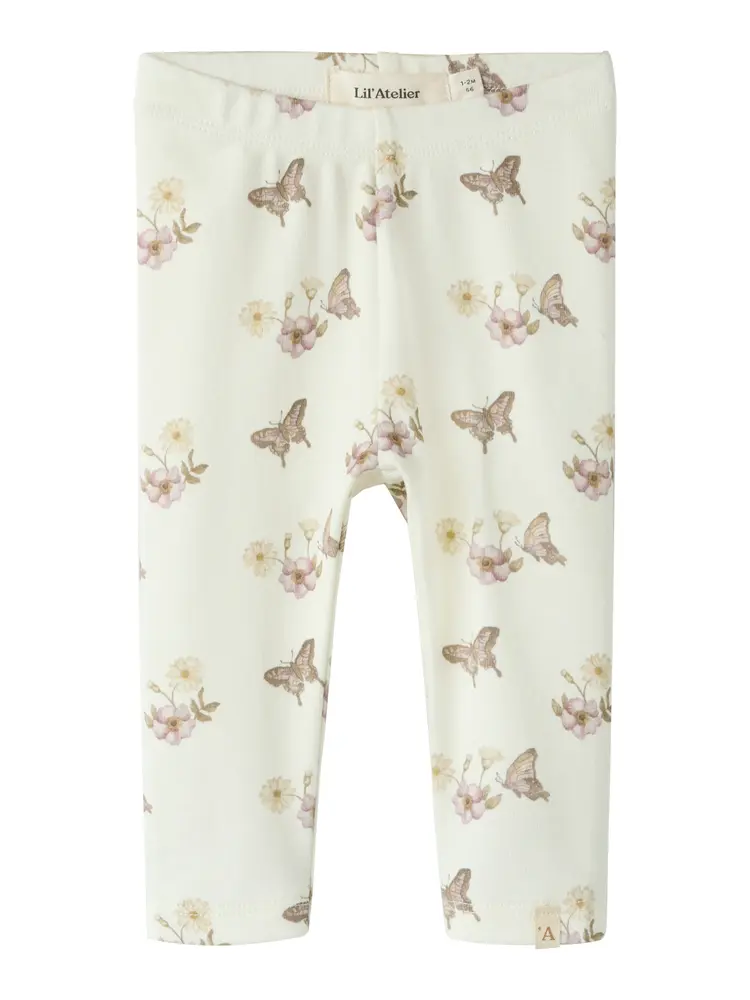 Layo See Slim Leggings Coconut Milk 74 fra Lil' Atelier