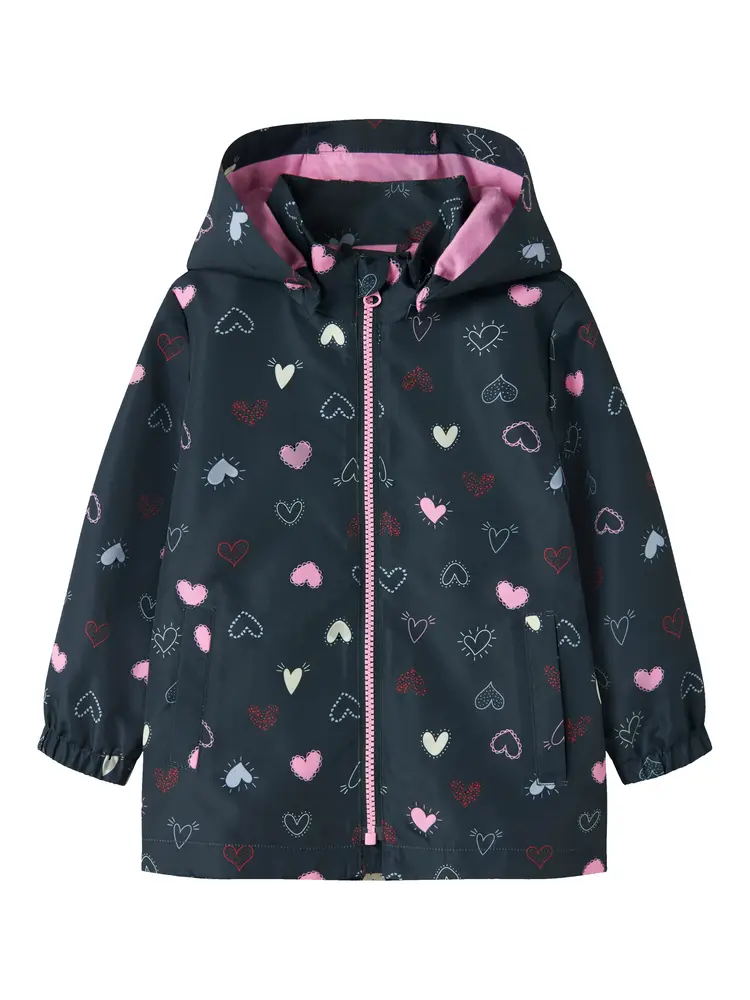 Maxi Jakke M. Print Dark Sapphire 116 fra Name It