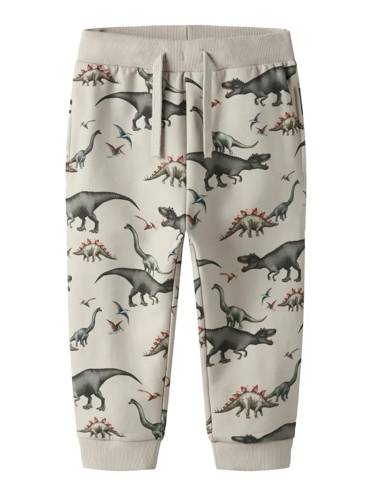 Bertil Sweatpants   Pumice Stone   98 fra Name It