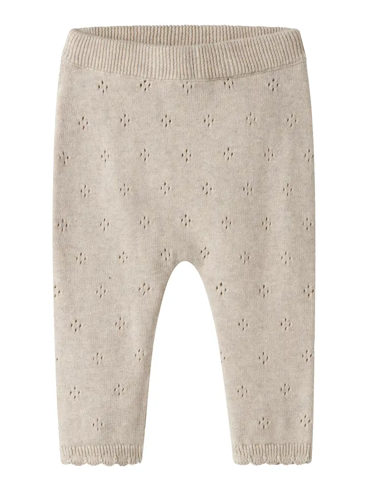 Diame Knit Bukser   Peyote Melange   74 fra Name It