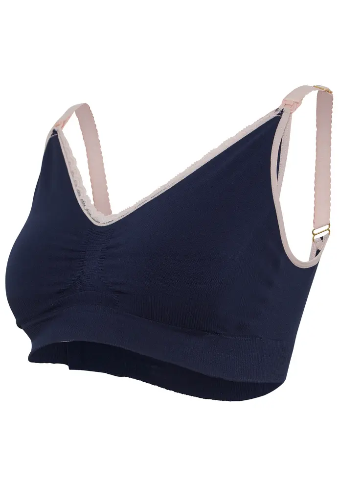 Graviditets & Amme Bh Original  Deluxe Blå L fra Carriwell