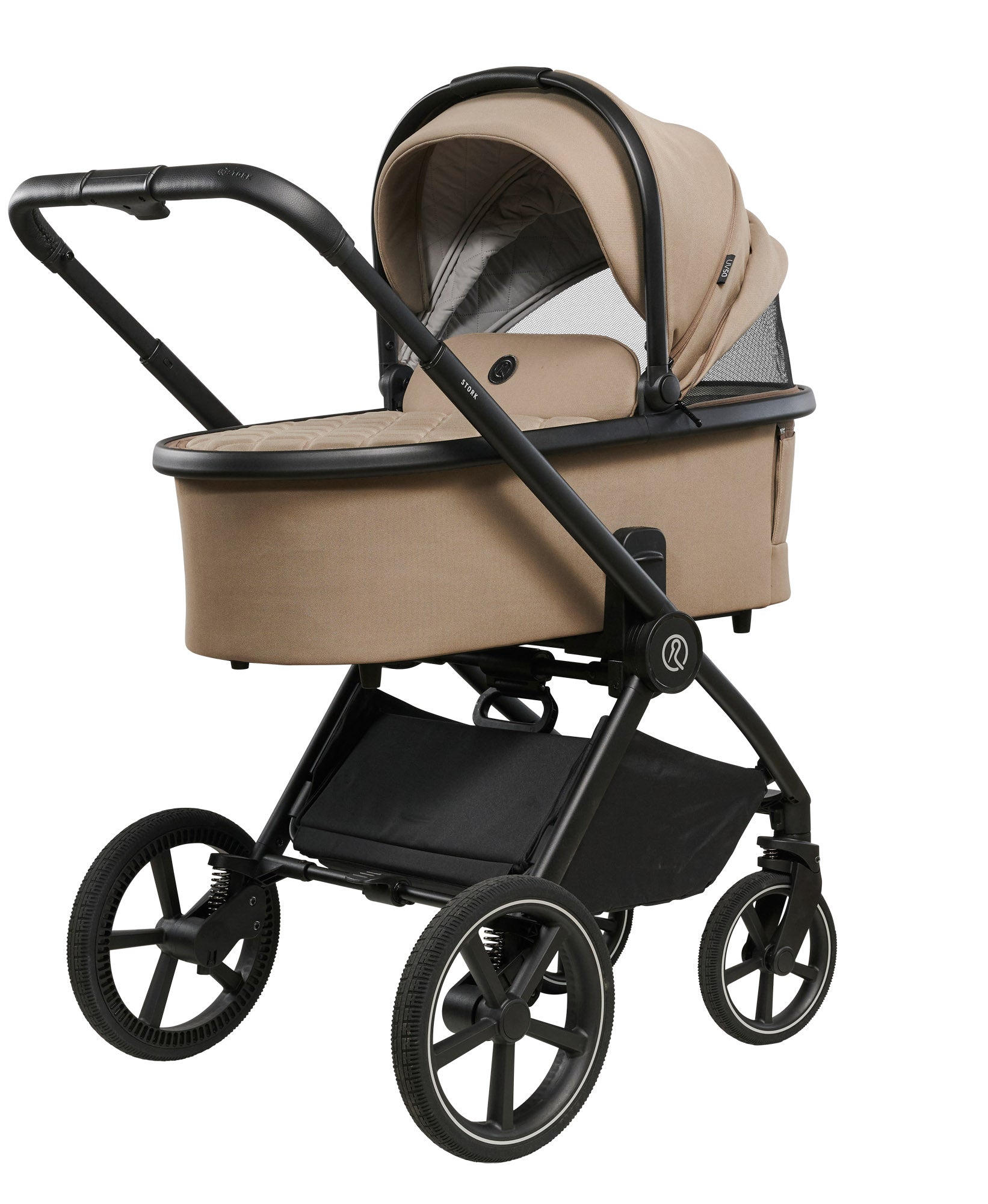 Iconia Premium Carrycot   Sand fra Stork