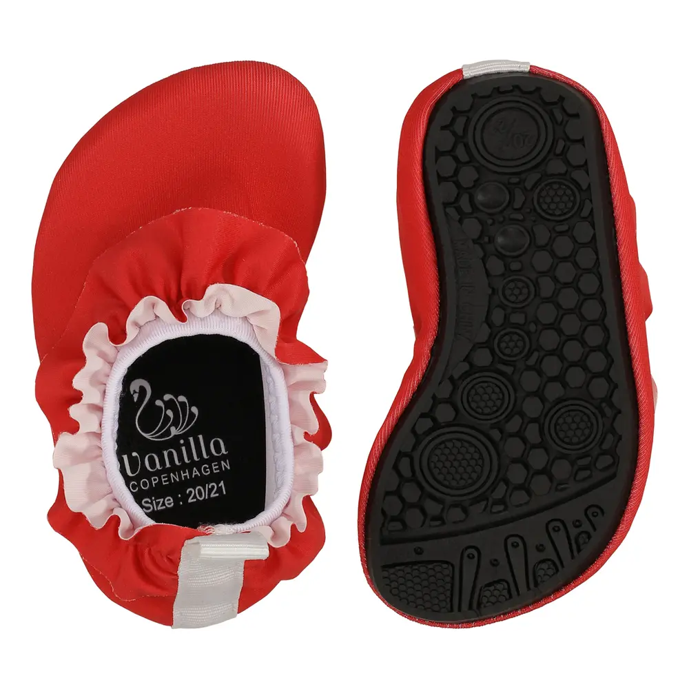 Badesko   Frill   Berry   Berry   26 27 fra Vanilla Copenhagen