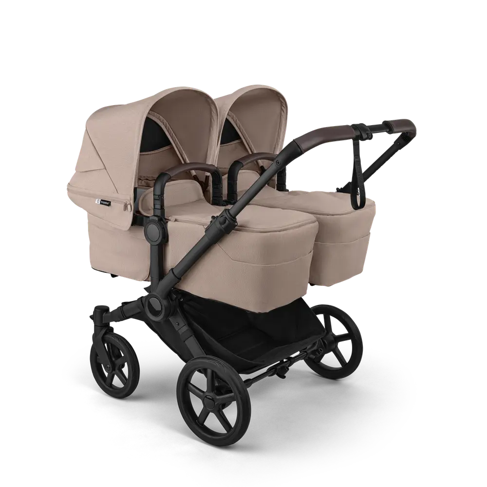 Donkey 6 Tvillingevogn   Desert Taupe Melange fra Bugaboo