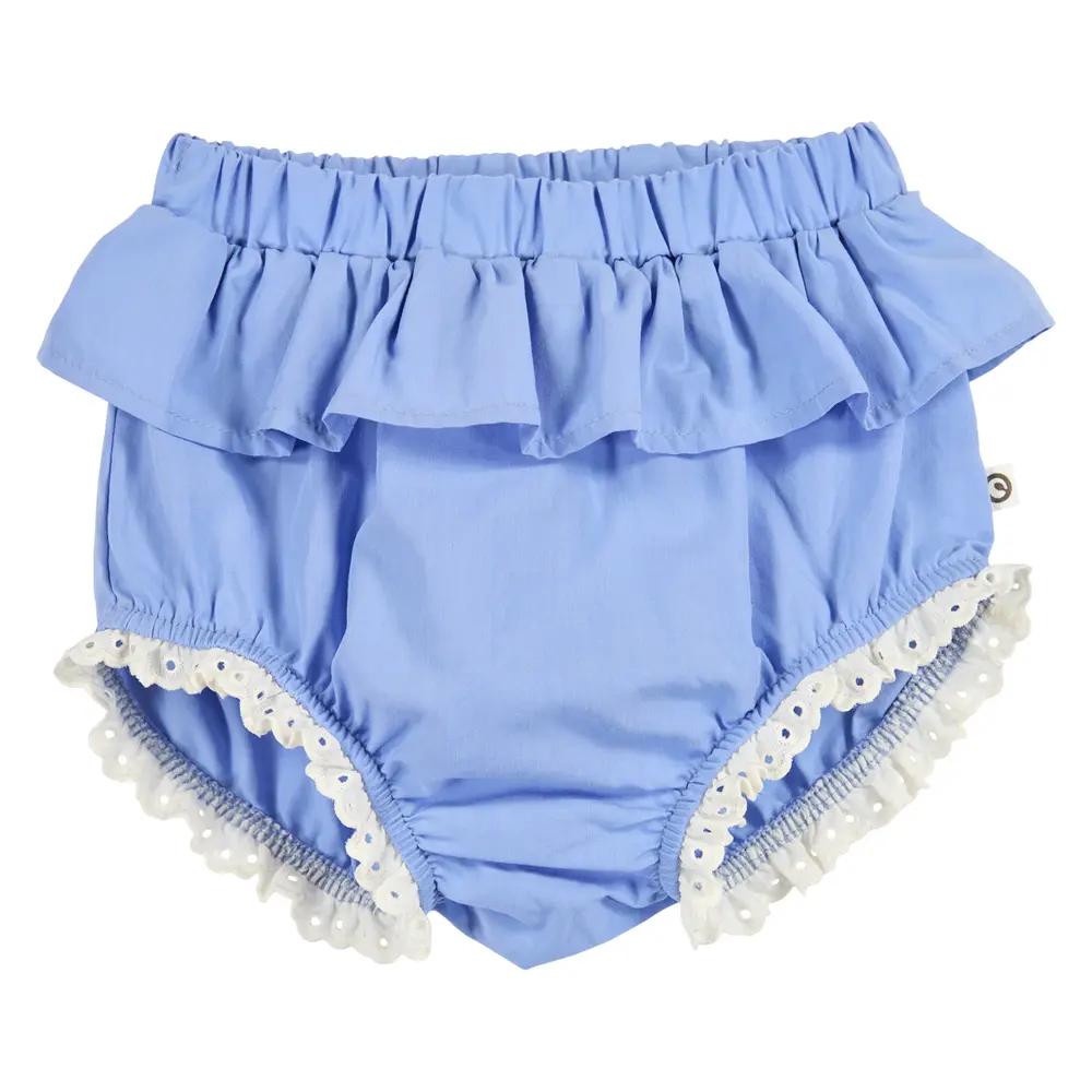 Poplin Flæse Bloomers   Shell Blue   56 62 fra Müsli