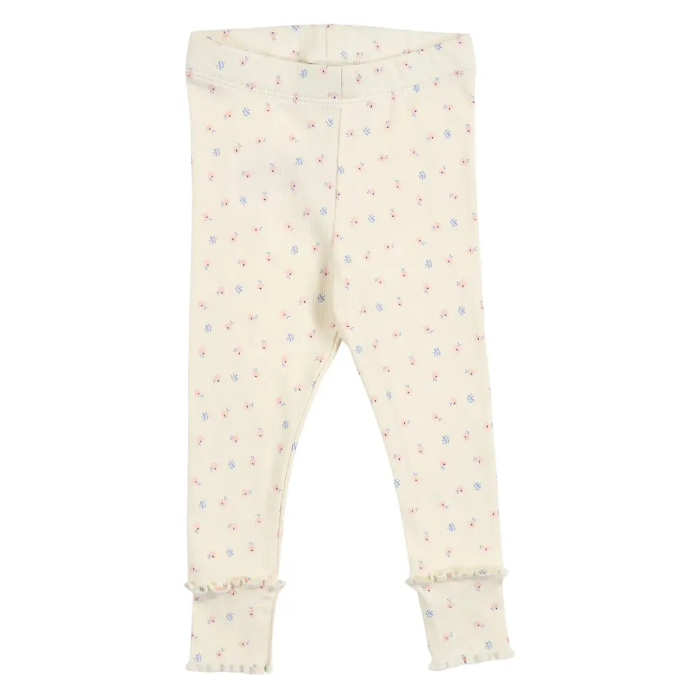 Spring Rib Leggings   Tofu  Nectar  Shell Blue   74 fra Müsli