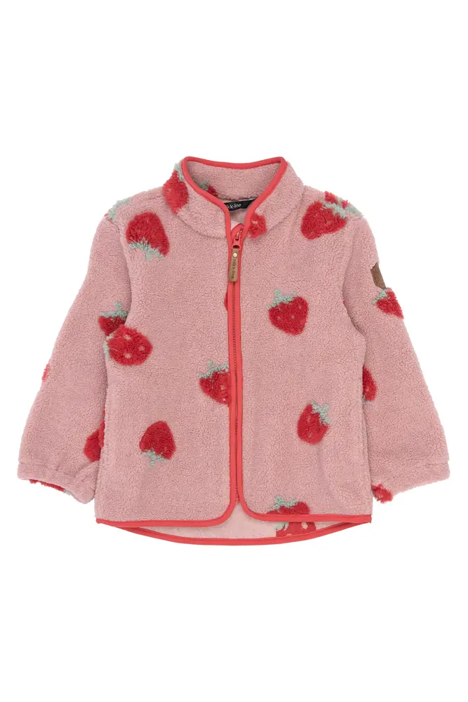 Teddy Jakke   Strawberry Aop   116 fra Mikk-line