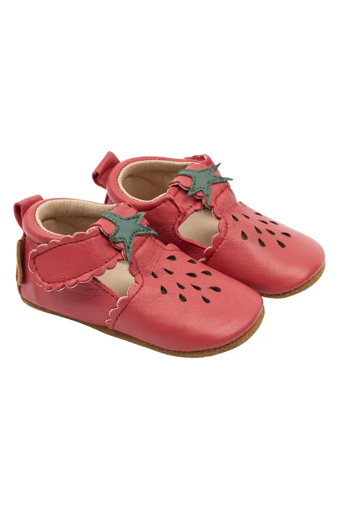 Prewalker Læder Sandal 3d Jordbær Canyon Rose 36 48 Mdr. fra Mikk-line