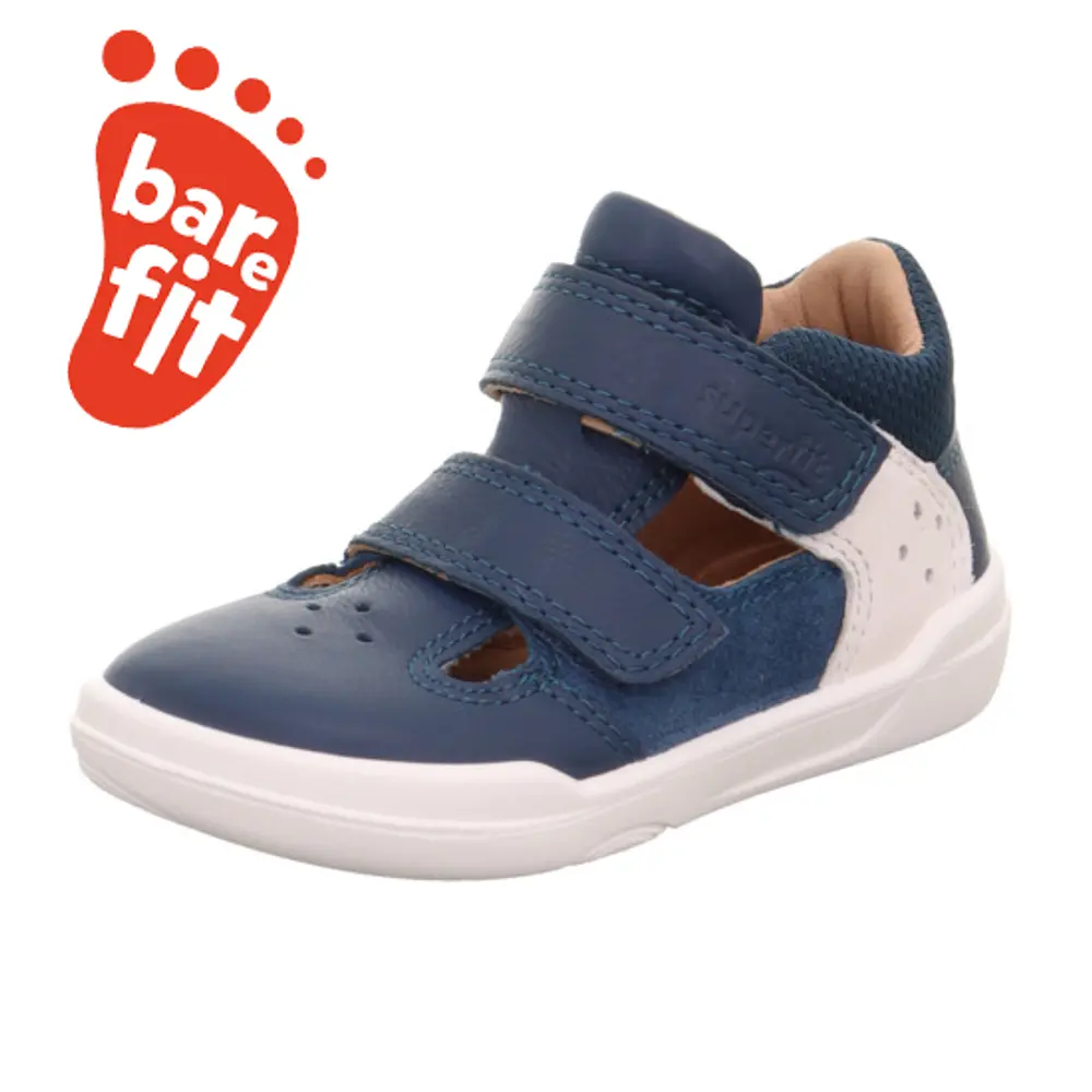 Superfree Barefoot Sandaler   Blå Hvid   26 fra Superfit