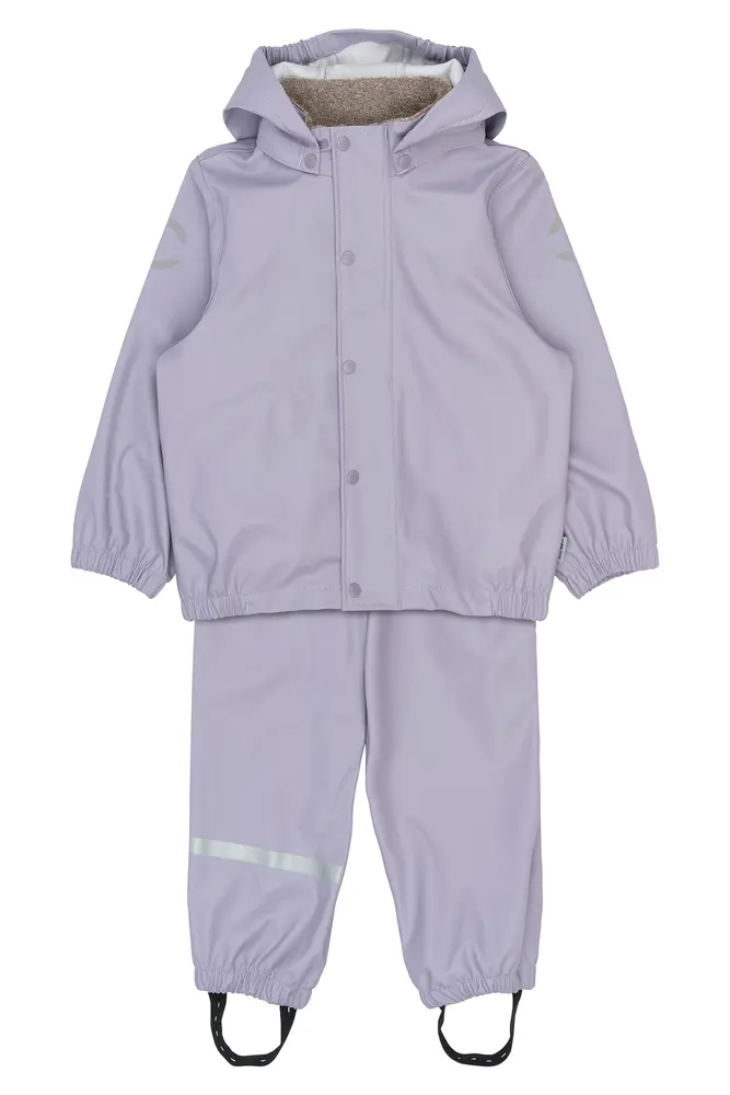 Regntøj Pu   Lavender Gray   110 fra Mikk-line