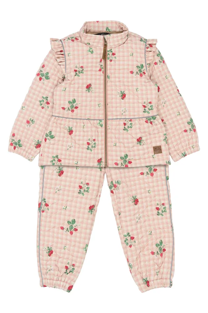 Termo Sæt M. Print Strawberry Aop 80 fra Mikk-line