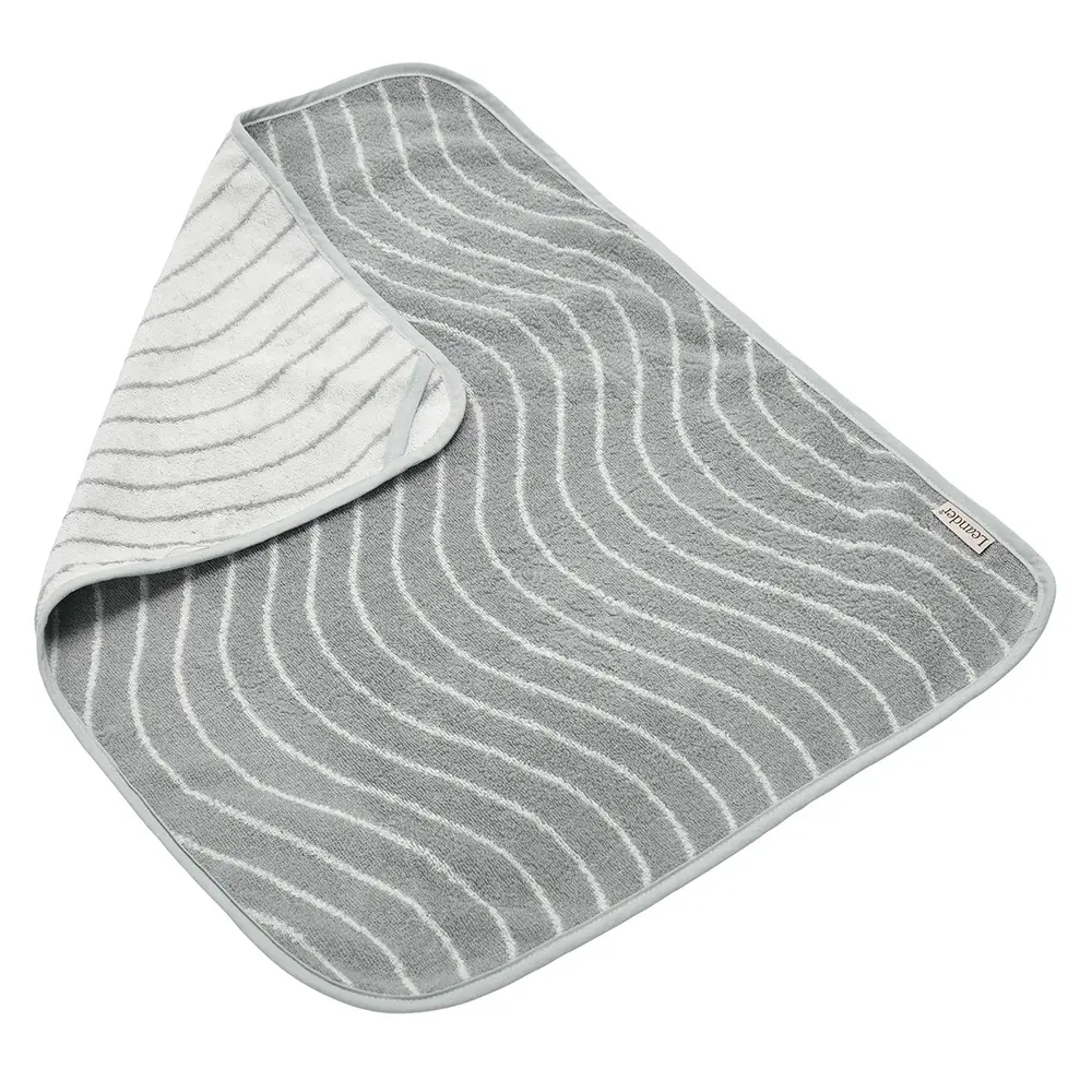 Topper Til Puslepude, Woodland   Cool Grey fra Leander