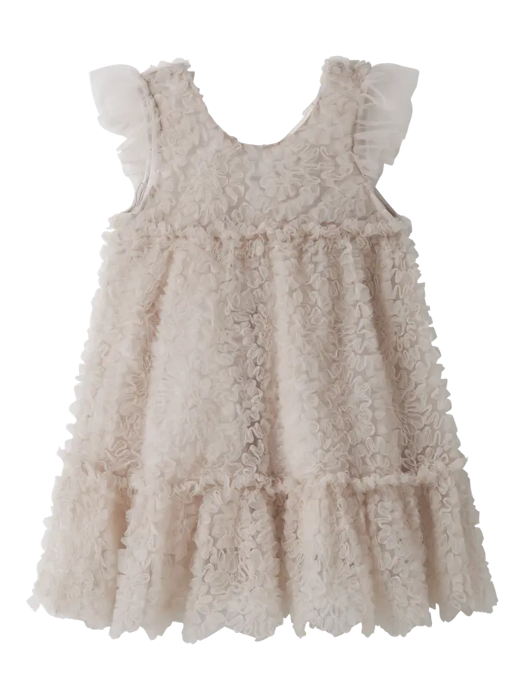 Fauna Tulle Kjole   Pumice Stone   122 fra Lil' Atelier