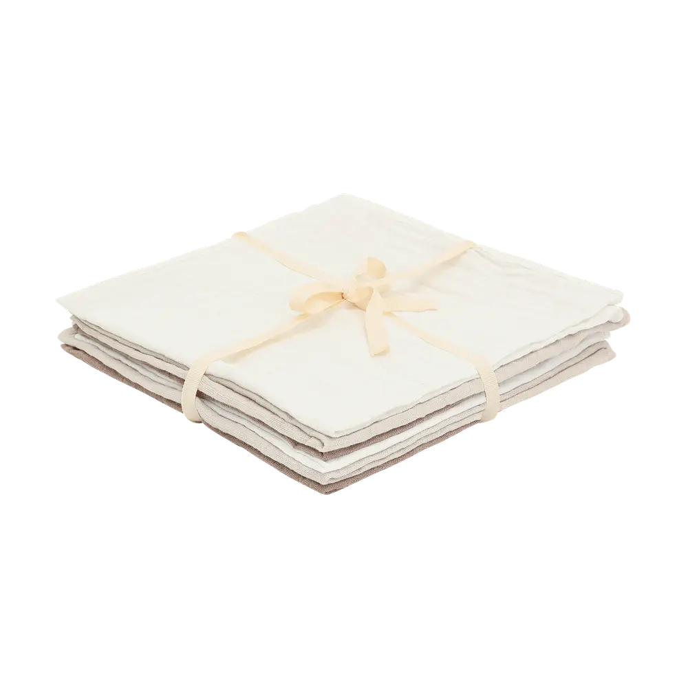 Stofble (6 Pak)   Taupe Gray   65x65 fra Pippi