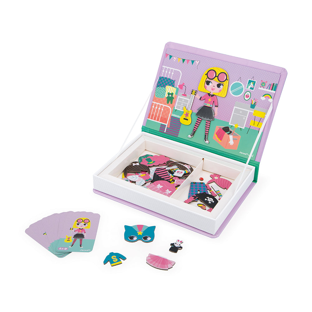 Magnetibook   Girl's Costumes fra Janod