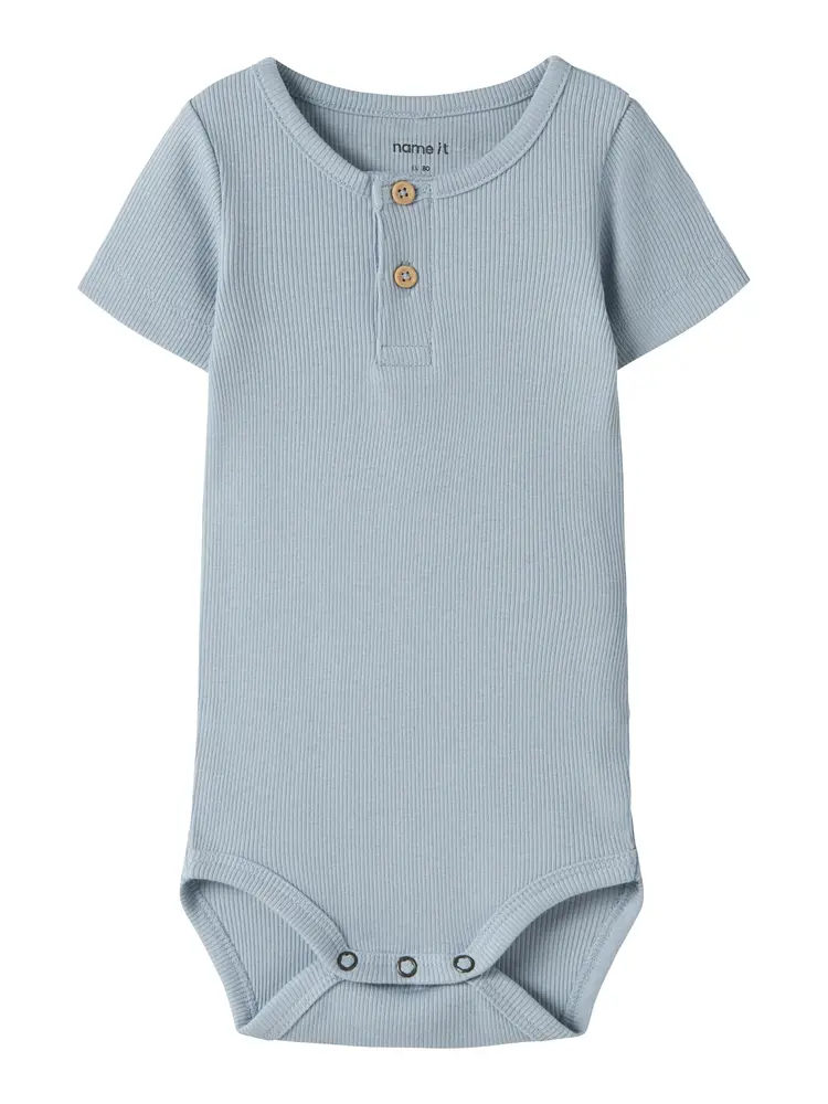 Kab Kortærmet Body Blue Fog 56 fra Name It