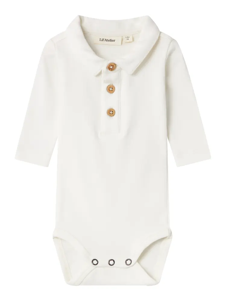 Fundo Langærmet Slim Body Coconut 68 fra Lil' Atelier