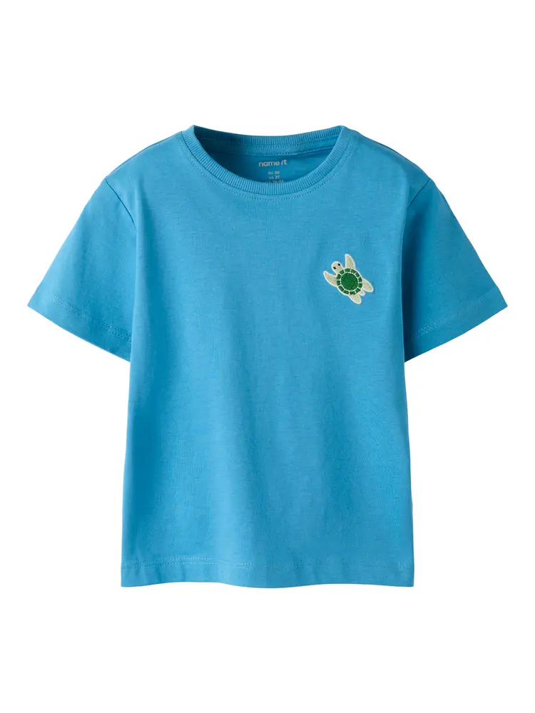 Frank T Shirt   Cyaneus   104 fra Name It