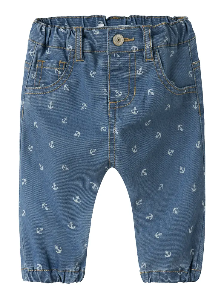 Ben Bow Jeans   Medium Blue Denim   62 fra Name It