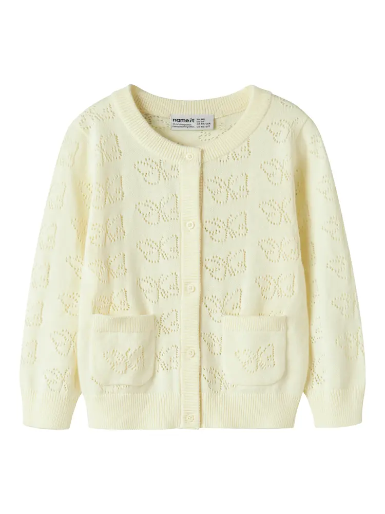 Fiaja Cardigan Pear Sorbet 116 fra Name It