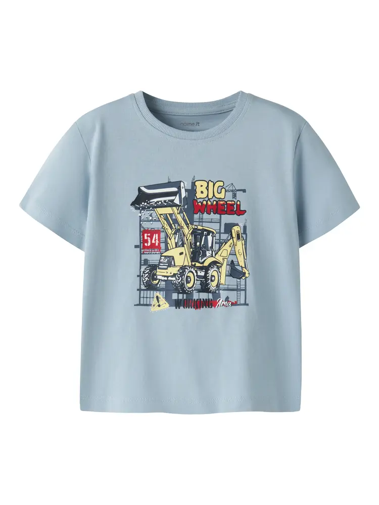 Vagno T Shirt   Blue Fog   98 fra Name It