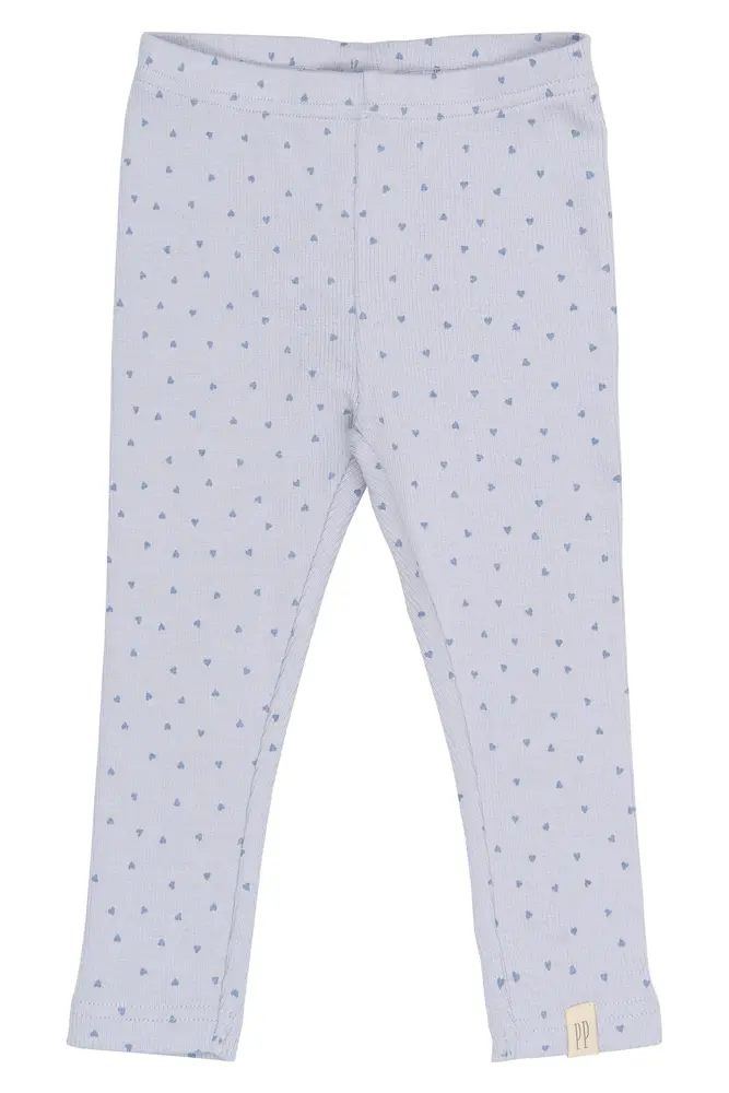 Sonja Leggings Cosmic Sky Heart Aop 86 Cm fra Petit Piao