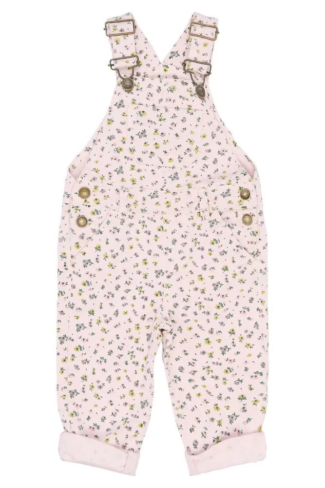Sif Denim Buksedragt   Light Lilac Aop   98 fra The New Siblings