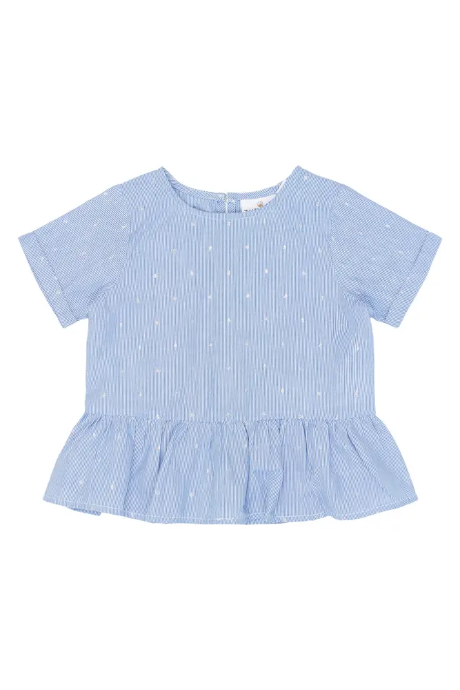 Thea T Shirt   Forever Blue Striped   86 fra The New Siblings