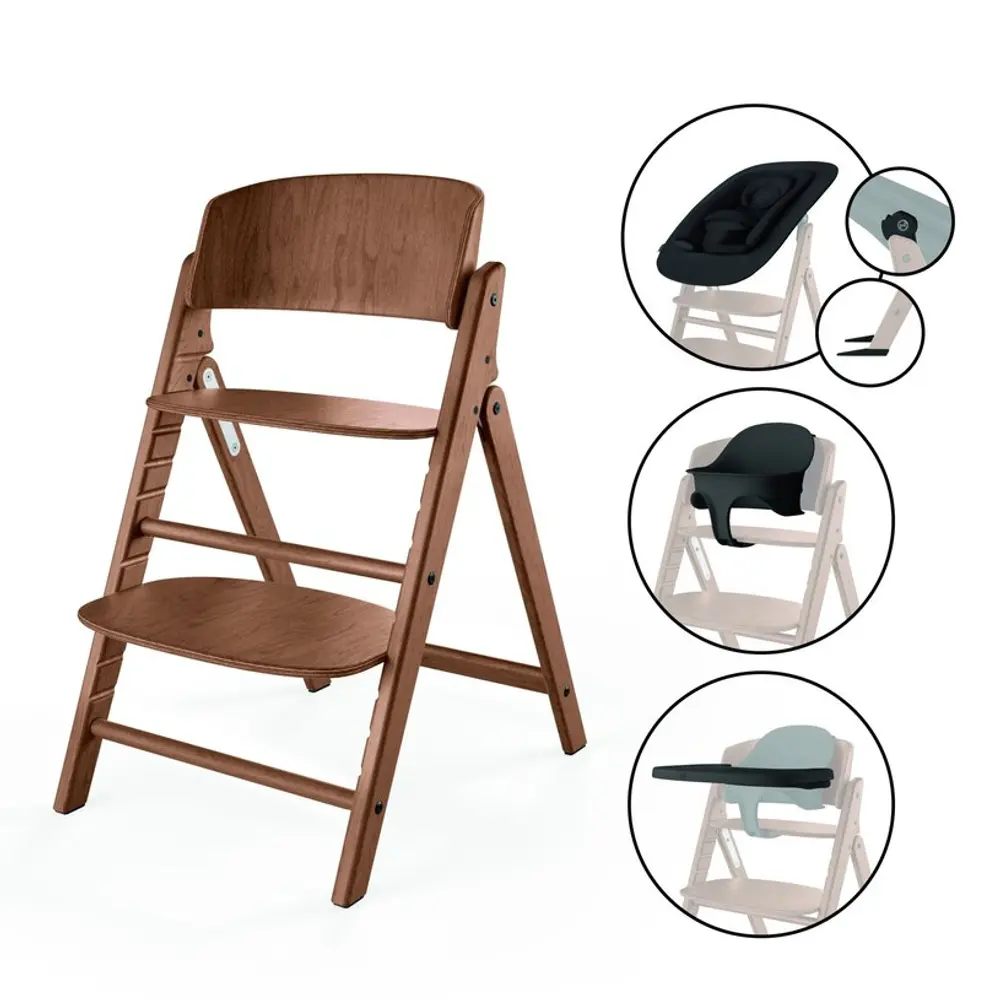 Clik&fold 4in1 Set All Natural Dark   Dark Natural fra Cybex