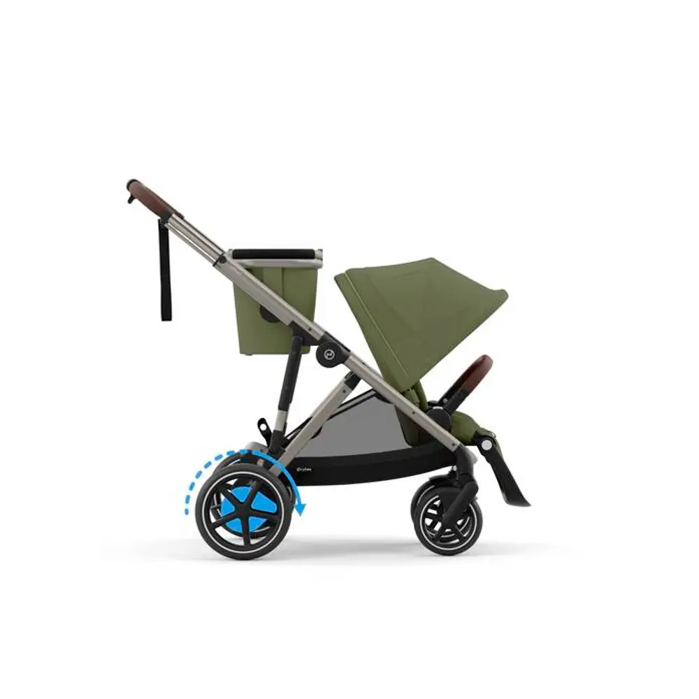 E Gazelle S Taupe|moss Green fra Cybex