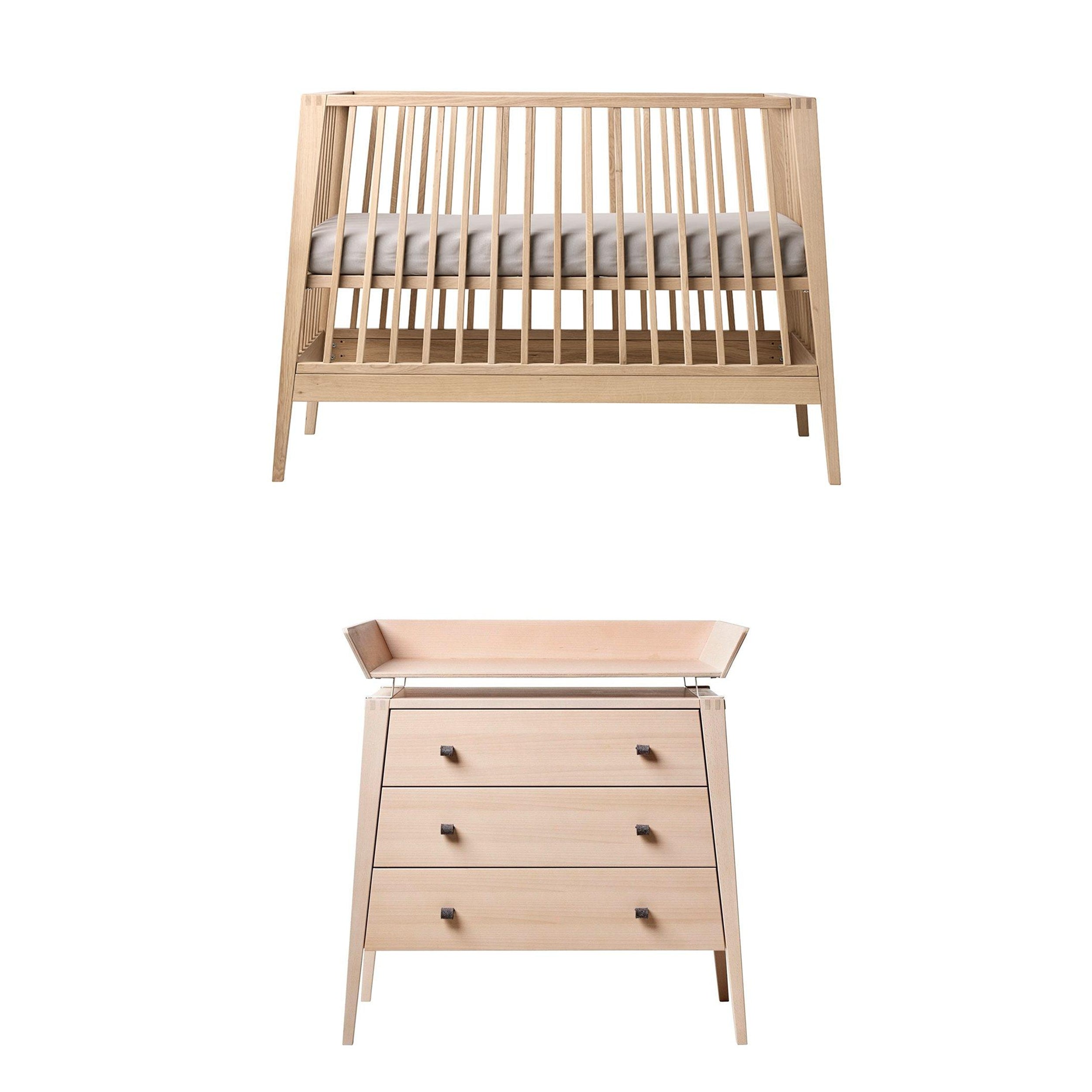 Linea Pakke Med Kommode   Bøg fra Leander