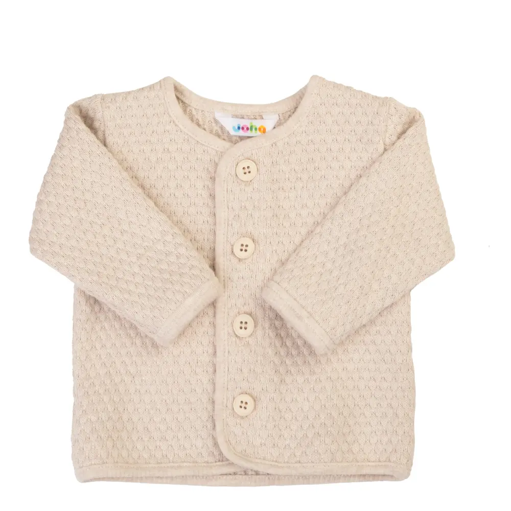 Cardigan Light Beige 80 fra Joha