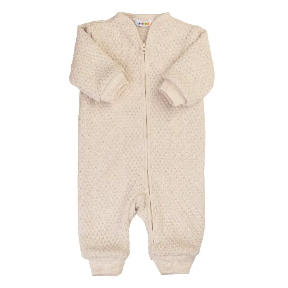 Heldragt Dobbelt Lag Light Beige 80 fra Joha
