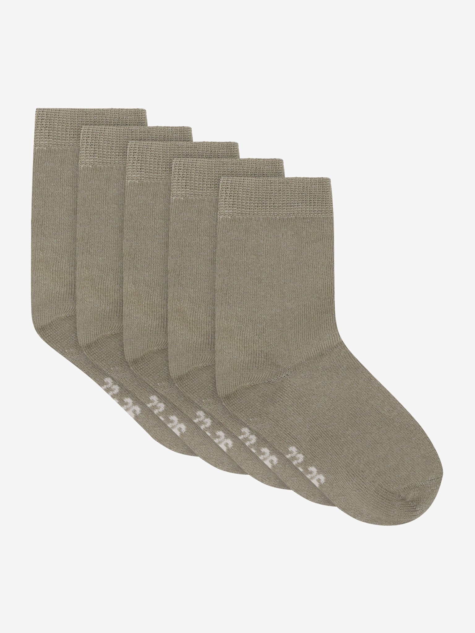 Ankel Sokker Solid (5 Pack) Tuffet 19 22 fra Minymo