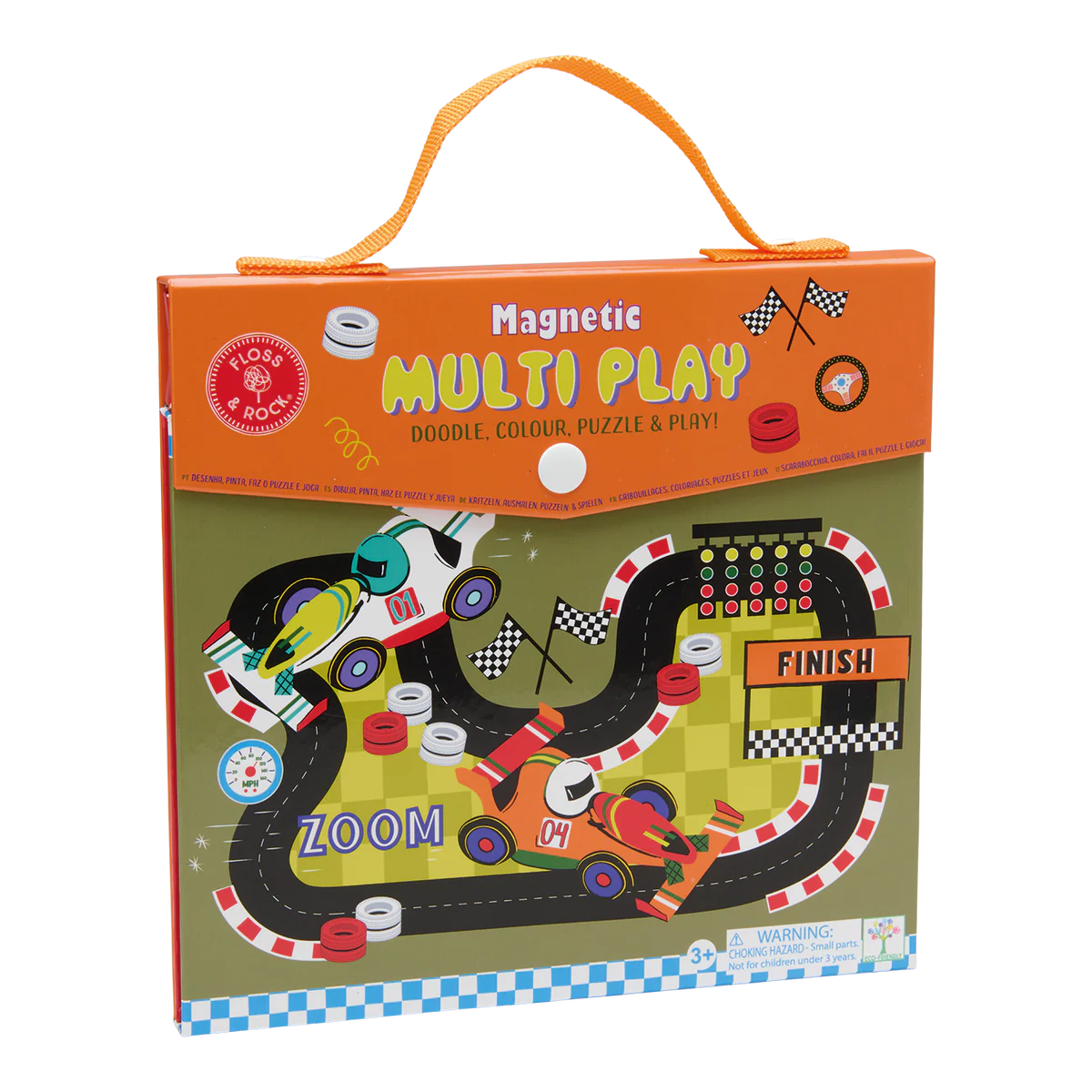 Magnetisk Multi Play Cars fra Floss & Rock
