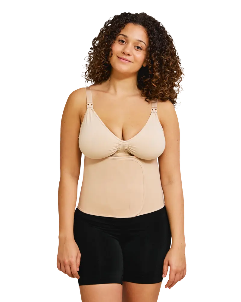 Belly Binder Natur S M fra Carriwell