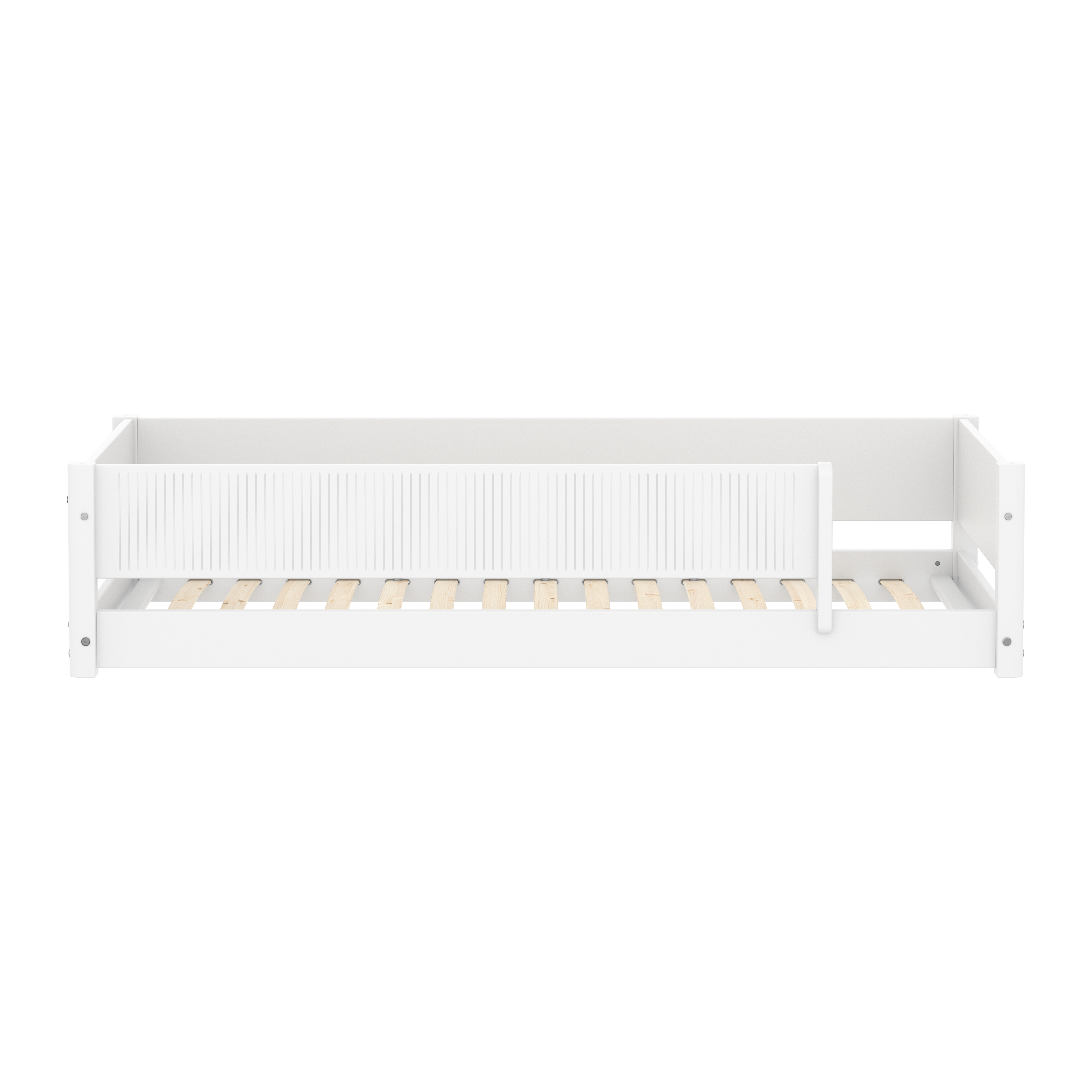 Montessori Seng 90x200cm   Massive Sider Og Sengehest (massiv) fra Flexa