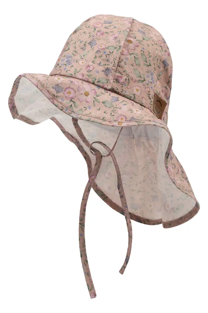 Sommerhat M. Skygge   Buble Flower Aop   0 6 Mdr. fra Mikk-line