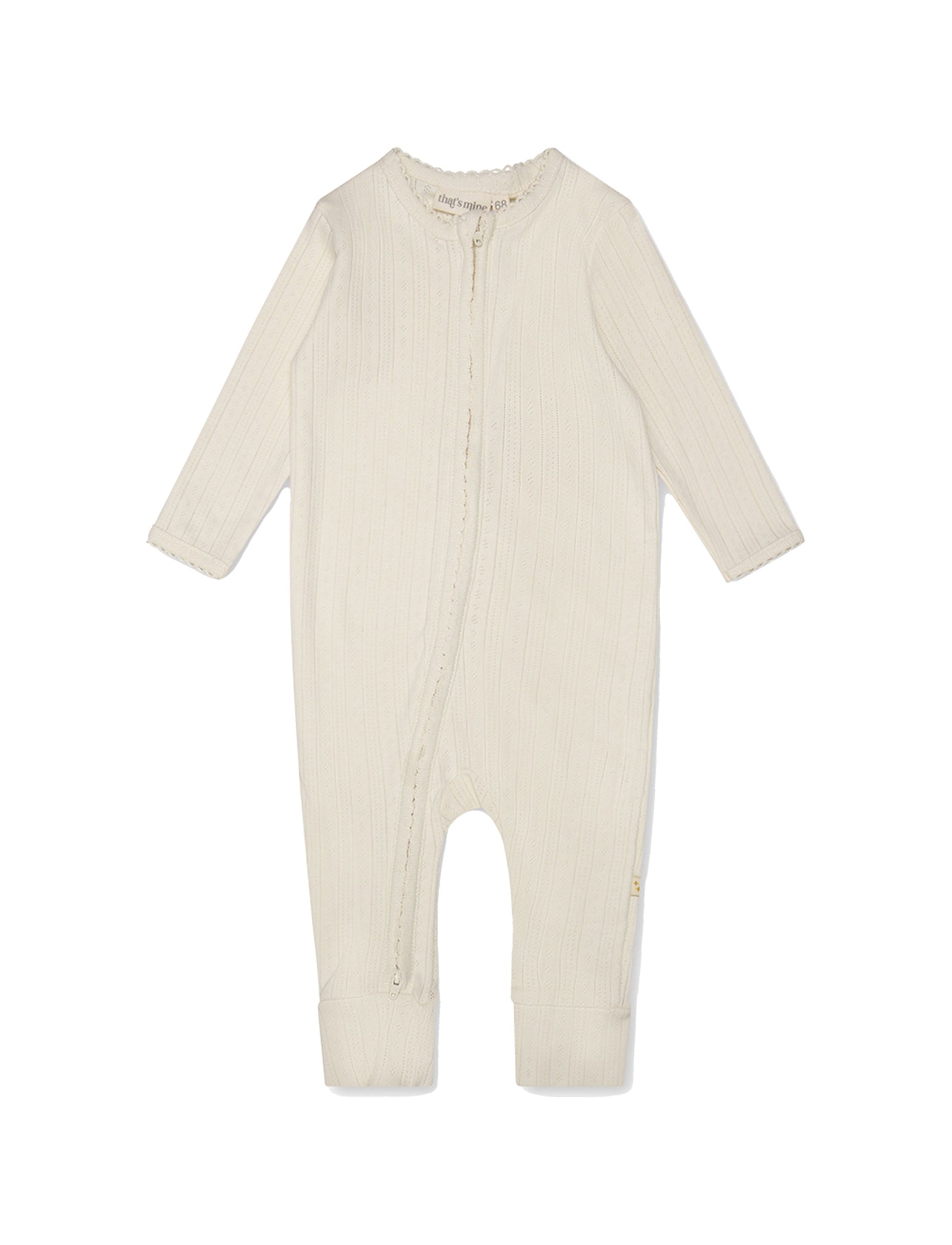 That's Mine   Allie Onesie   Antique White   50cm   0m fra That's Mine