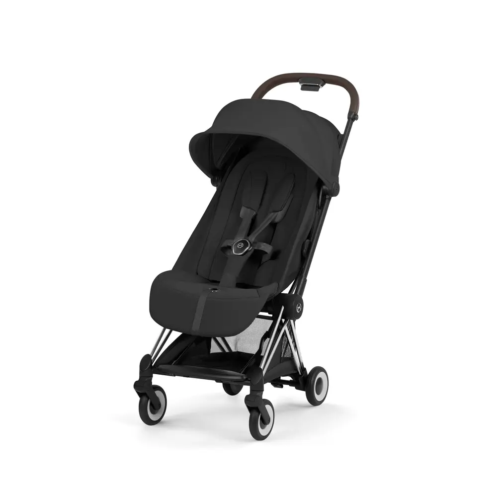 Coya Style Klapvogn   Chrome Brown Sepia Black fra Cybex